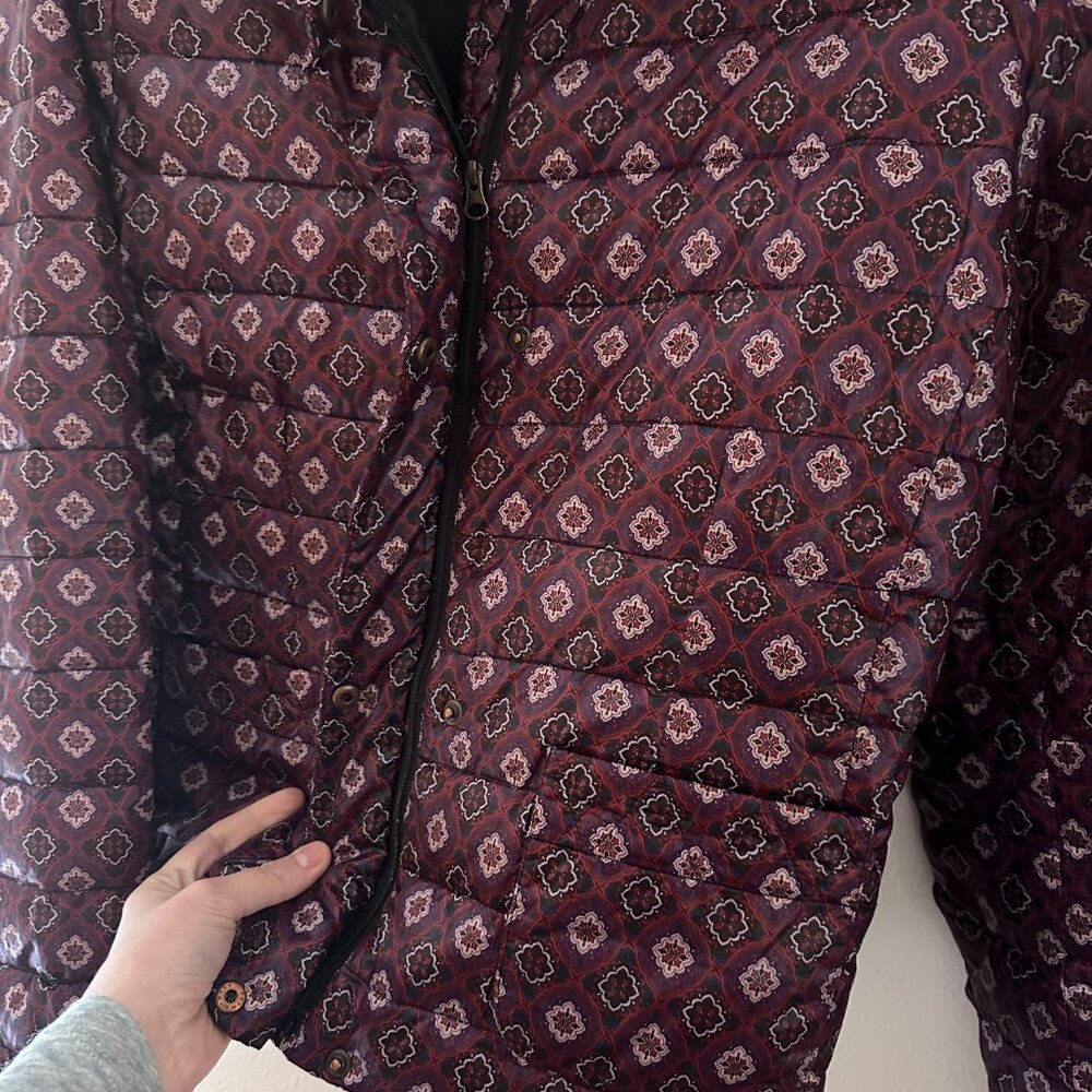 Lands End Patterned Puffer - image 2